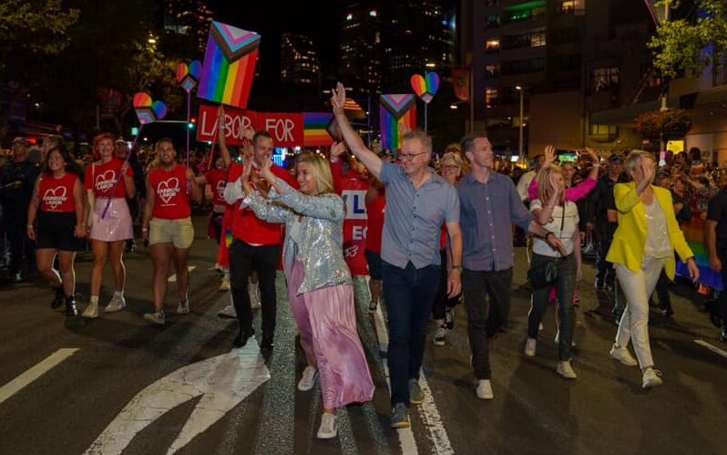 Anthony Albanese Mardi Gras