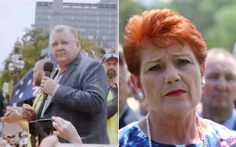 Craig Kelly Pauline Hanson One Nation campaign manager