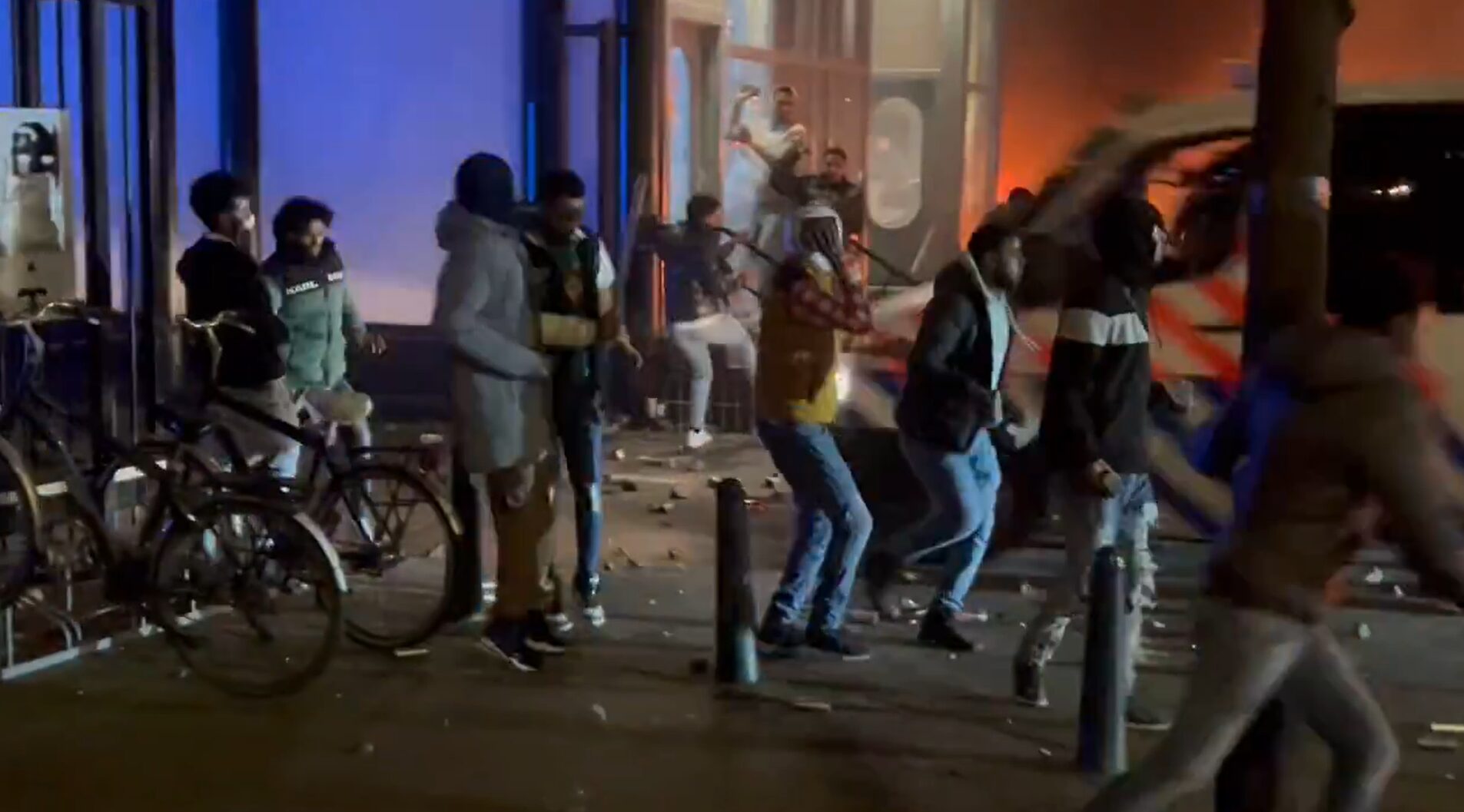 The Hague Netherlands Eritrean immigrant riots