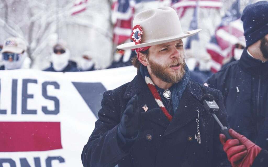 Thomas Rousseau Patriot Front arrest Charlottesville