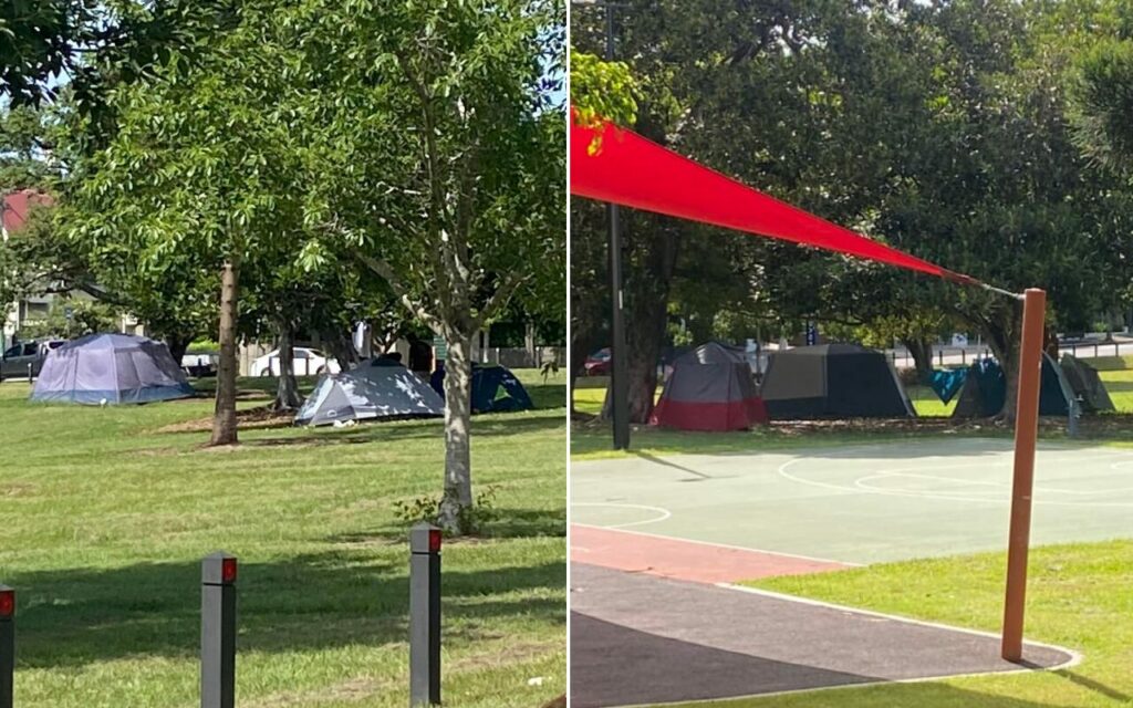 Brisbane tent city