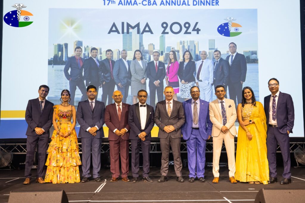 Premier Roger Cook at the 2024 Gala Dinner of the Australian Indian Medical Association WA